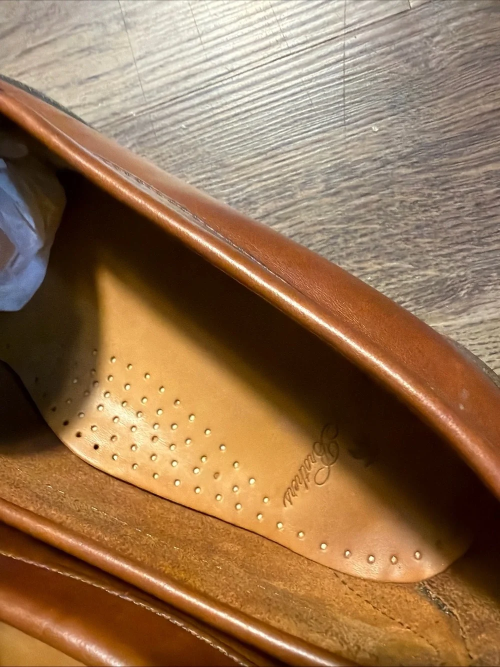 Brooks Brothers Men’s Brown Leather Tassel Loafers 10D
